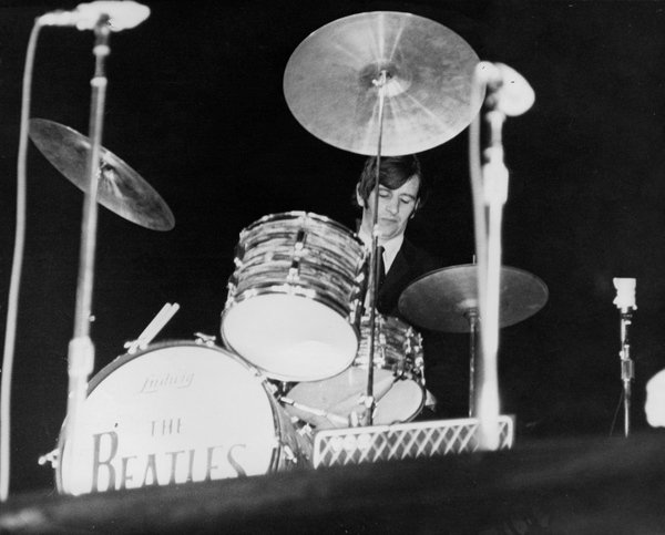 Ringo Starr performing with his All-Starr Band